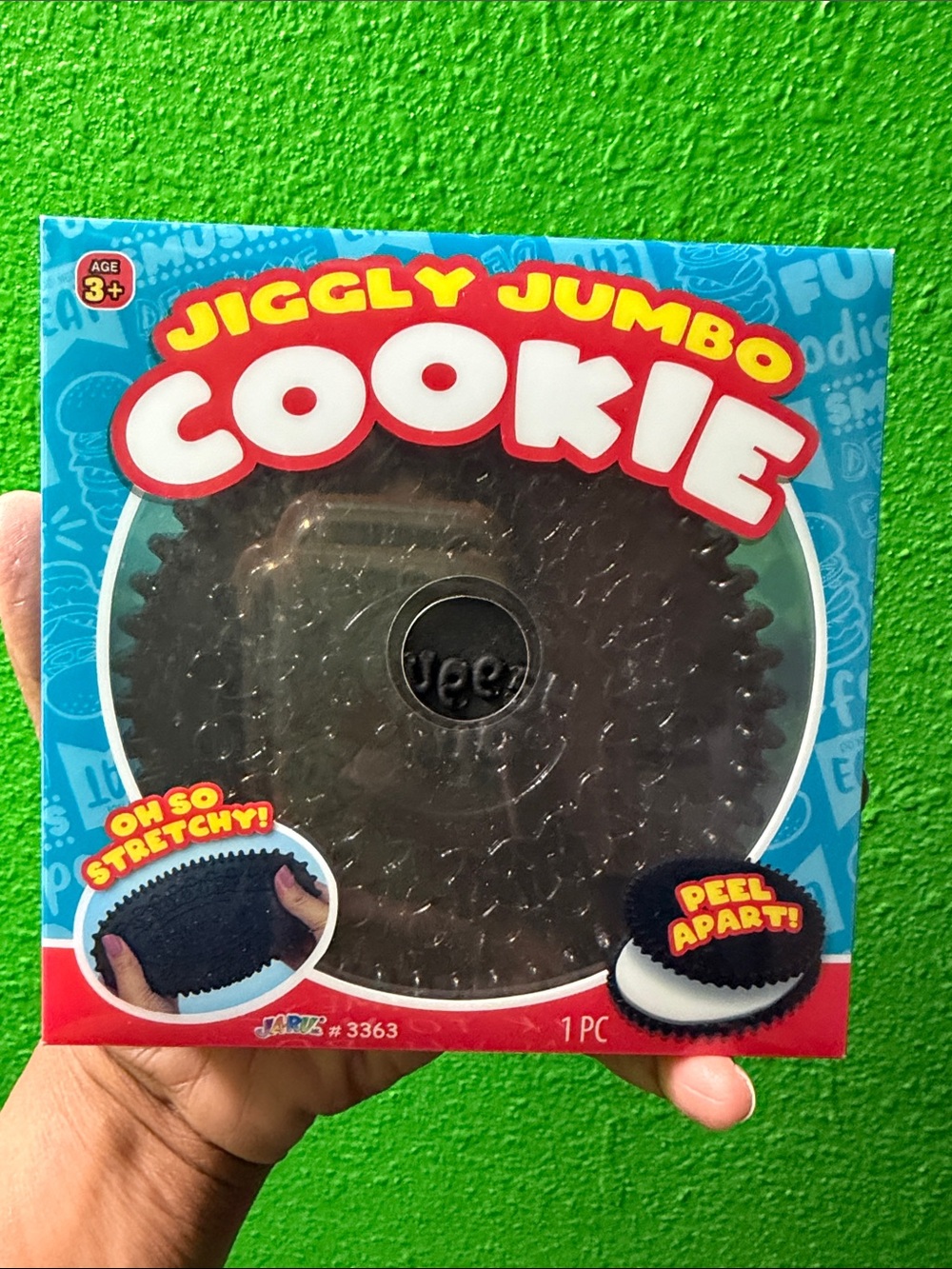 Ja-Ru Jiggly Jumbo Cookie fidget squishy